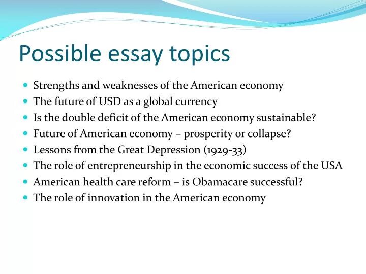 Essay writing topics. Essay topics. topics for essay. topics for essays in english. economy topic.