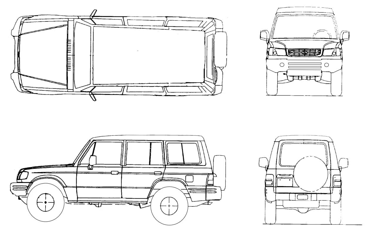 Pajero схема