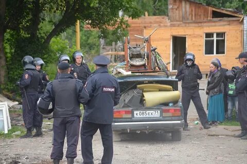 На косу горе