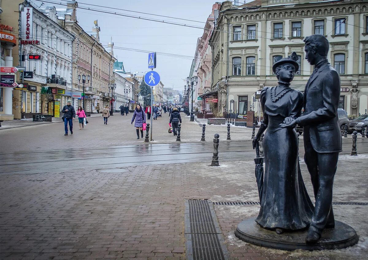 Нижний новгород улица б. Большая Покровская улица в Нижнем Новгороде. Покровская пешеходная улица Нижний Новгород. Нижний Новгород пешеходная улица большая Покровская. Большая Покровка Нижний Новгород.