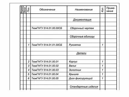 Как называется чертеж содержащий изображение сборочной единицы