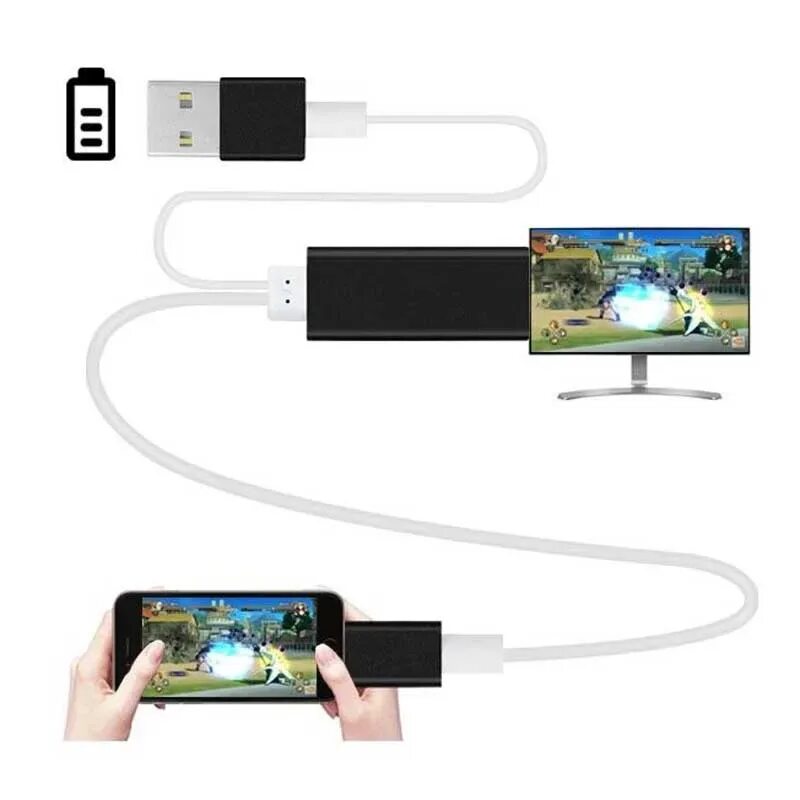 Айфон к телевизору через usb. Lightning to HDTV Cable для iphone. Переходник iphone MHL. Кабель USB-HDMI (подключить смартфон к телевизору).