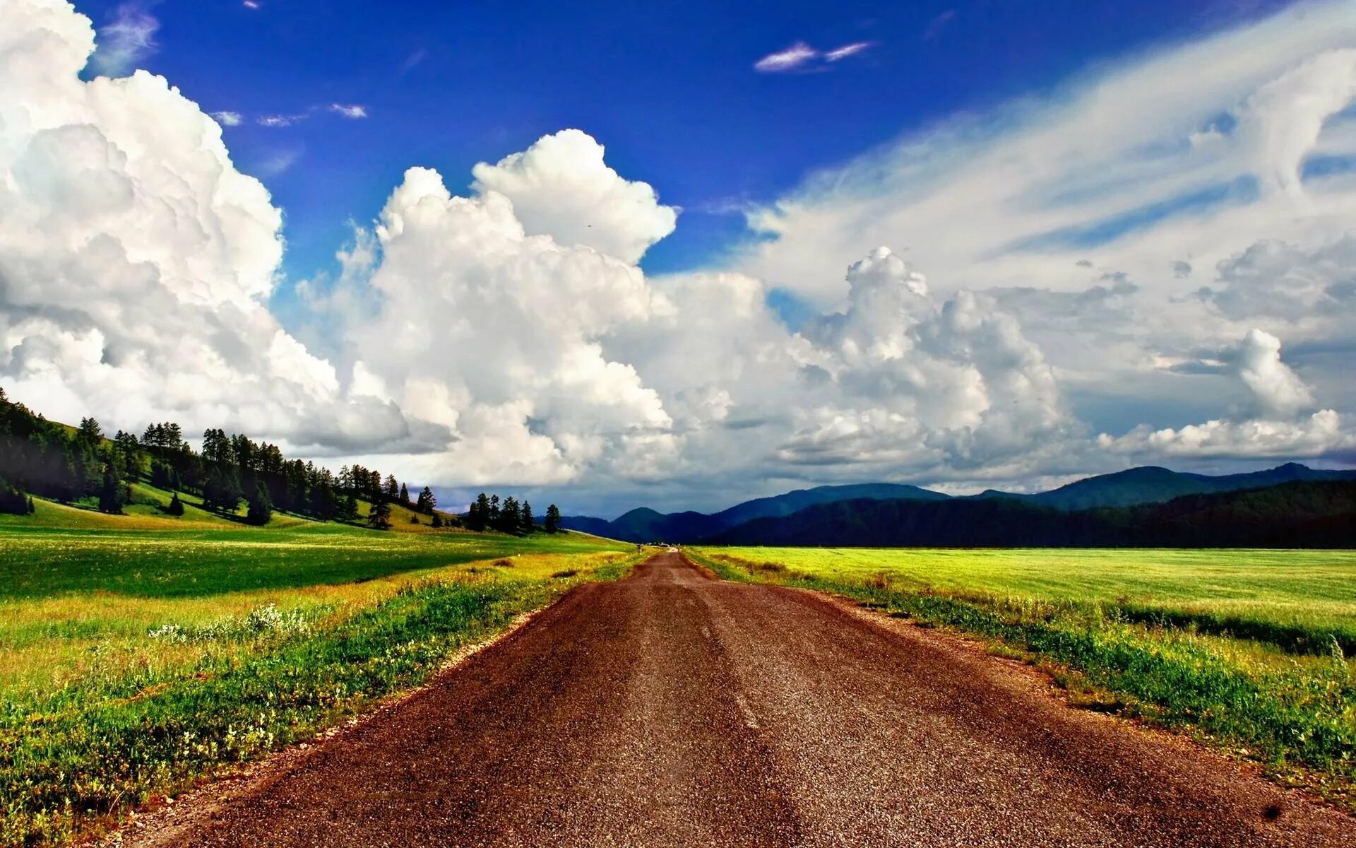 Пейзаж с дорогой. Природа дорога. Великолепные пейзажи. Beautiful this way. Солнце на дороге.