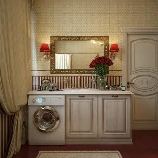 Комната со стиральной машиной