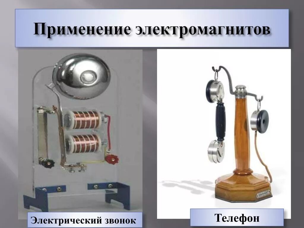 Примеры промышленного использования электромагнитов. Электромагнит в электрическом звонке. Устройство электромагнита. Электрический магнит. Электромагниты в бытовых приборах.