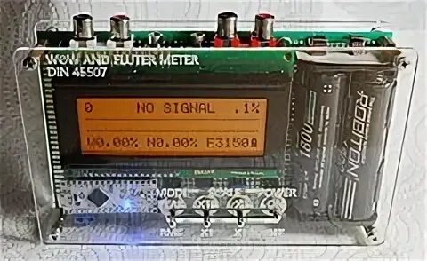 Flutter meter