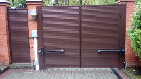 Ворота распашные ключ