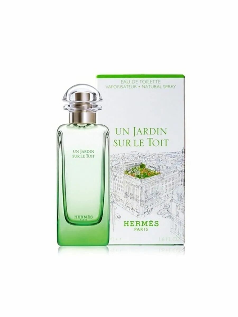 Гермес каталог. Духи Hermes un Jardin sur le toit. Hermes Parfums / Hermes туалетная вода un Jardin sur. Hermes un Jardin sur le toit туалетная вода 50 мл. Туалетная вода Hermes сад на крыше.