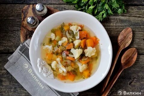 Суп с капустой и морковкой