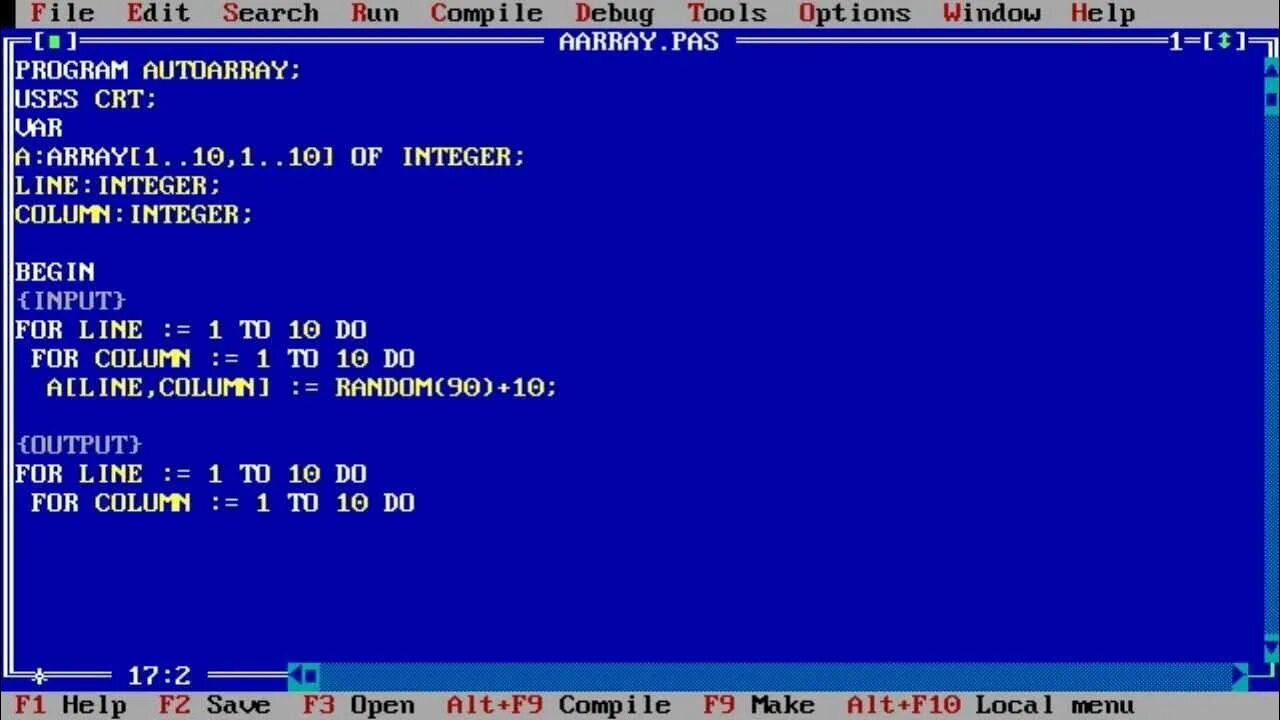 Язык программирования турбо Паскаль. Турбо Паскаль 7. Turbo Pascal 7.0. Pascal для windows 10