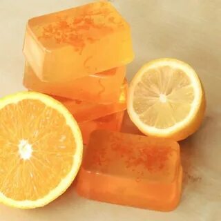 Orange soap