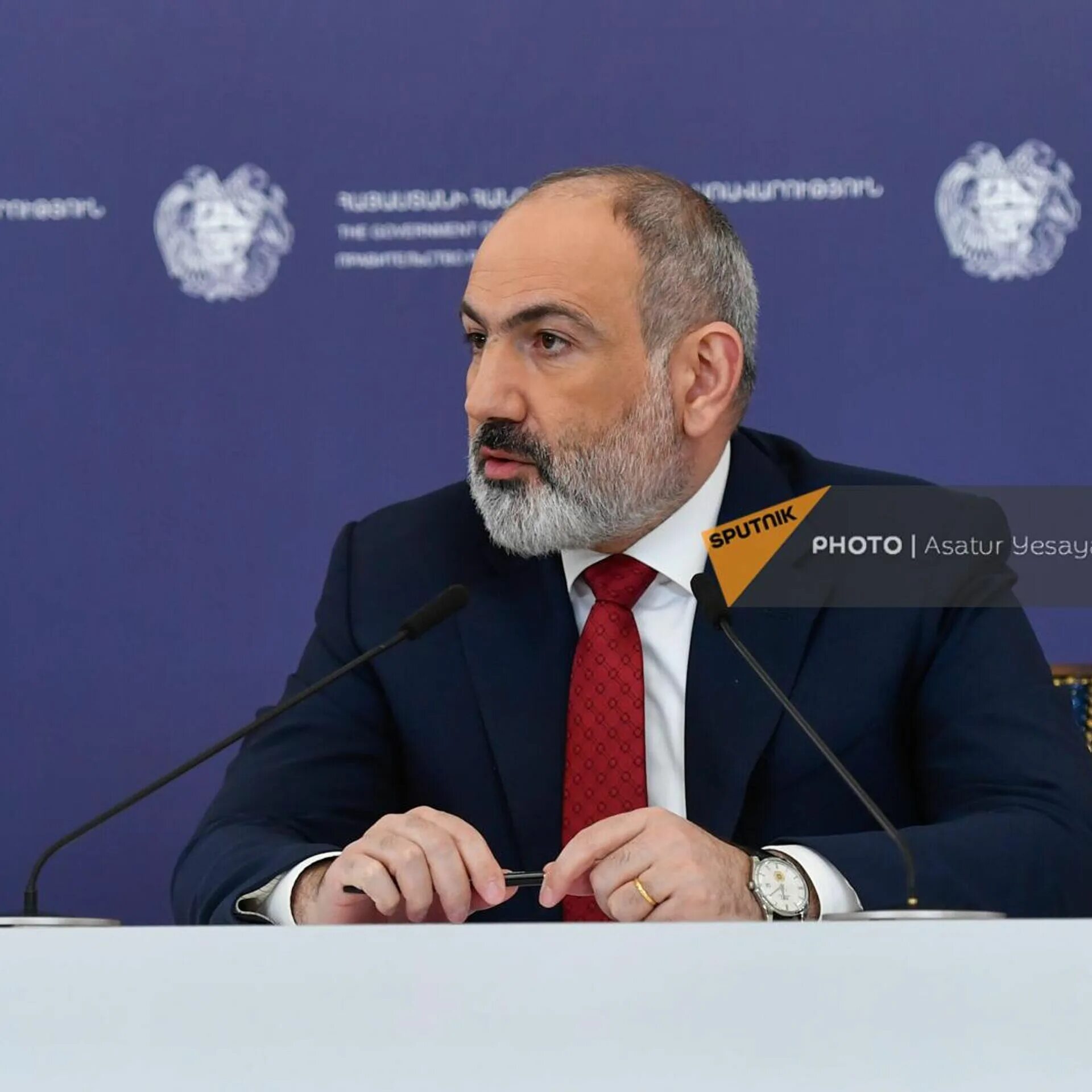 Никол Пашинян. Премьер министр Армении. Пашинян 2023. Пресс конференция. Премьер ереван