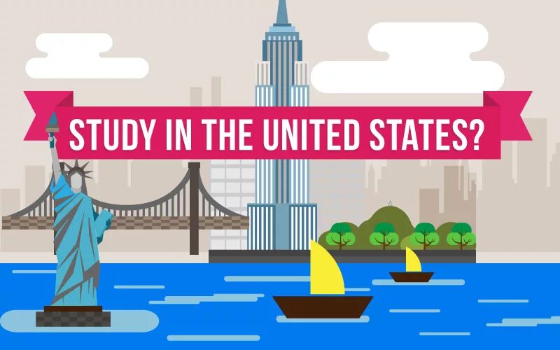 Study usa. Study in USA. USA study. Study in the USA poster.