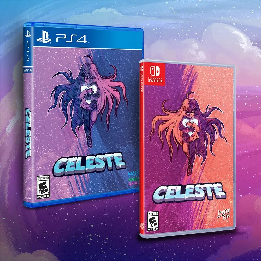 Limit run game. Данганронпа Нинтендо. Celeste Nintendo Switch картридж. Игры ps4 Limited Run. Обложка игр на свитч гонки.