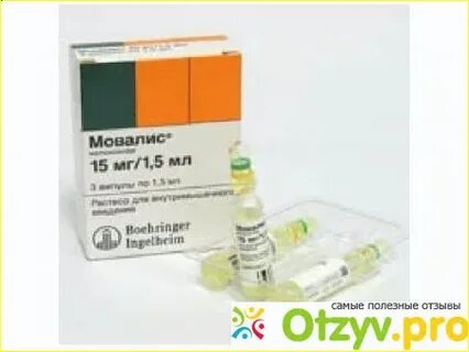 Мовалис уколы внутримышечно отзывы