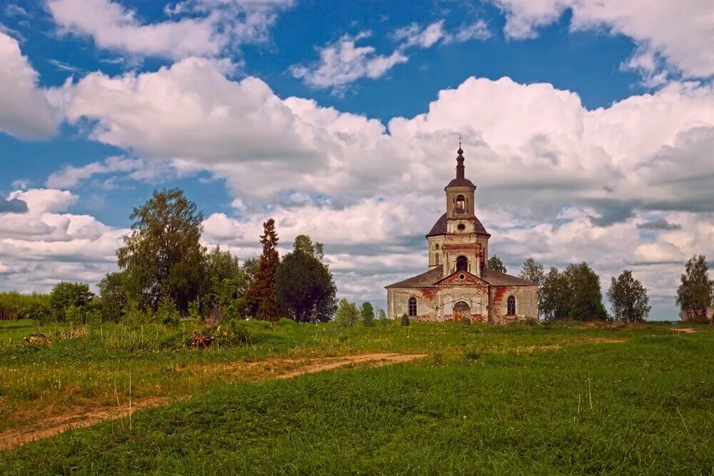 Храм в селе фото Российский Сервис Онлайн-Дневников Религиозная архитектура, Красивые места, Храм