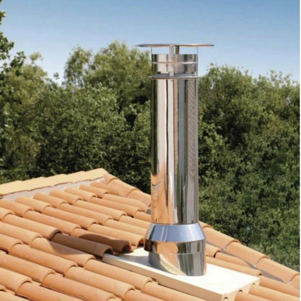 железная труба для дымохода