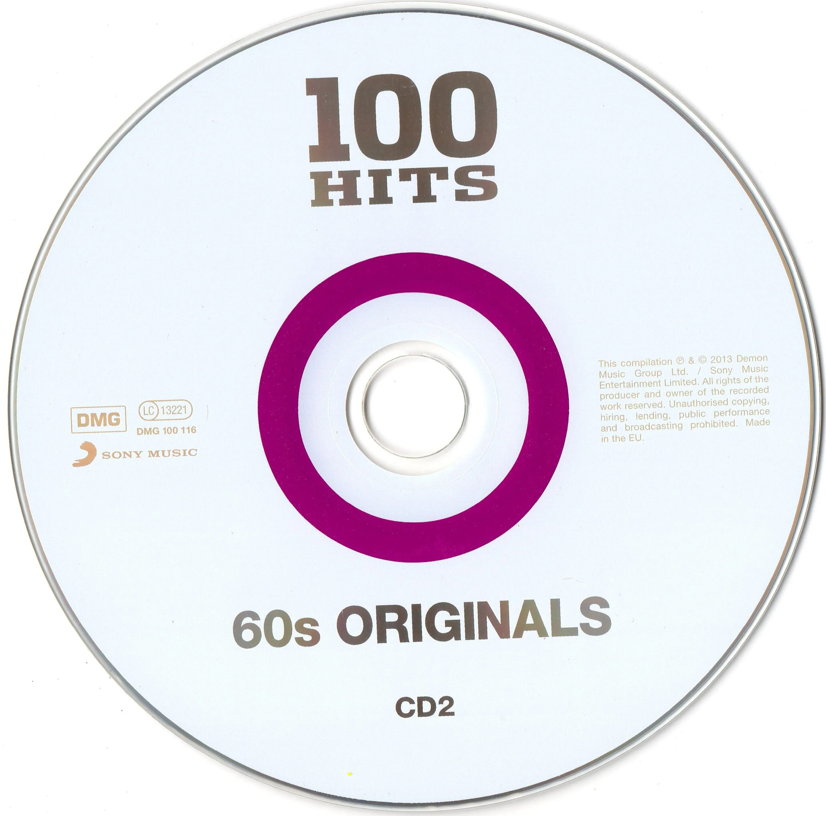 100 Hits CD. 100 Hits: 60s. 100% Hits Disk. 100 Hits of the 80s.