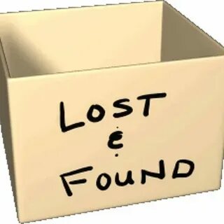 Losing and finding things