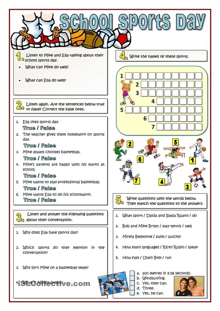 Sports true false. Спорт Worksheets. Спорт английский язык задания. Задания по английскому по теме спорт. Sport упражнения по английскому.