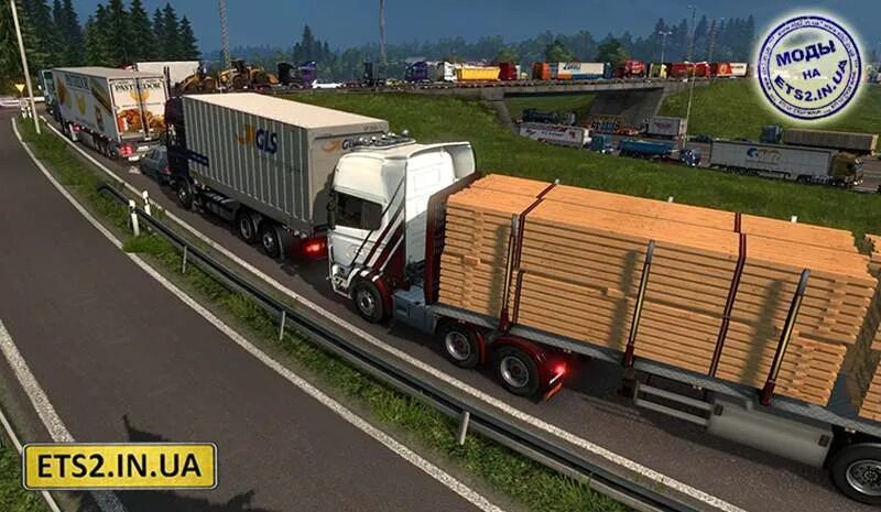 ETS 2 пробка. Етс 2 трафик. Моды для етс 2 трафик. Пробка в евро трак симулятор 2.