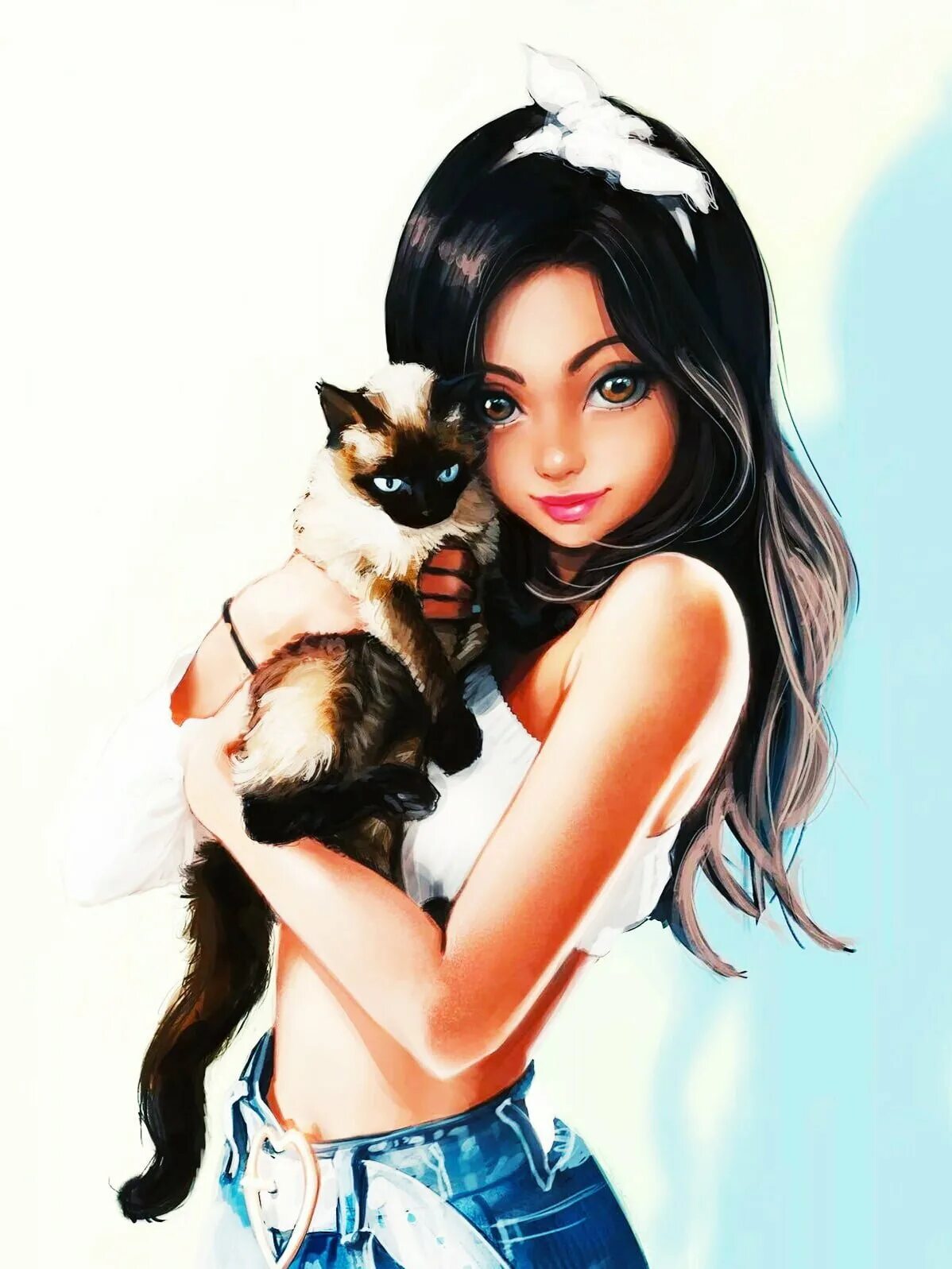 Девушки 1080х2340. Ариана гранде в 10 лет. Красивые девушки мультяшные. Красивая девушка рисунок. Аврил лавин фото.