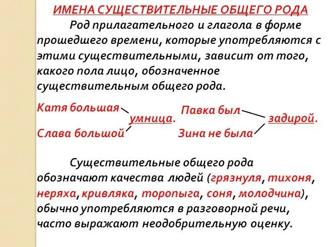 Назовите существительные общего рода. Имя существительное общего рода 6 класс. имя существительное общего рода 5 класс. имена существительные общего рода 6 класс правило. род имен существительных общий род.