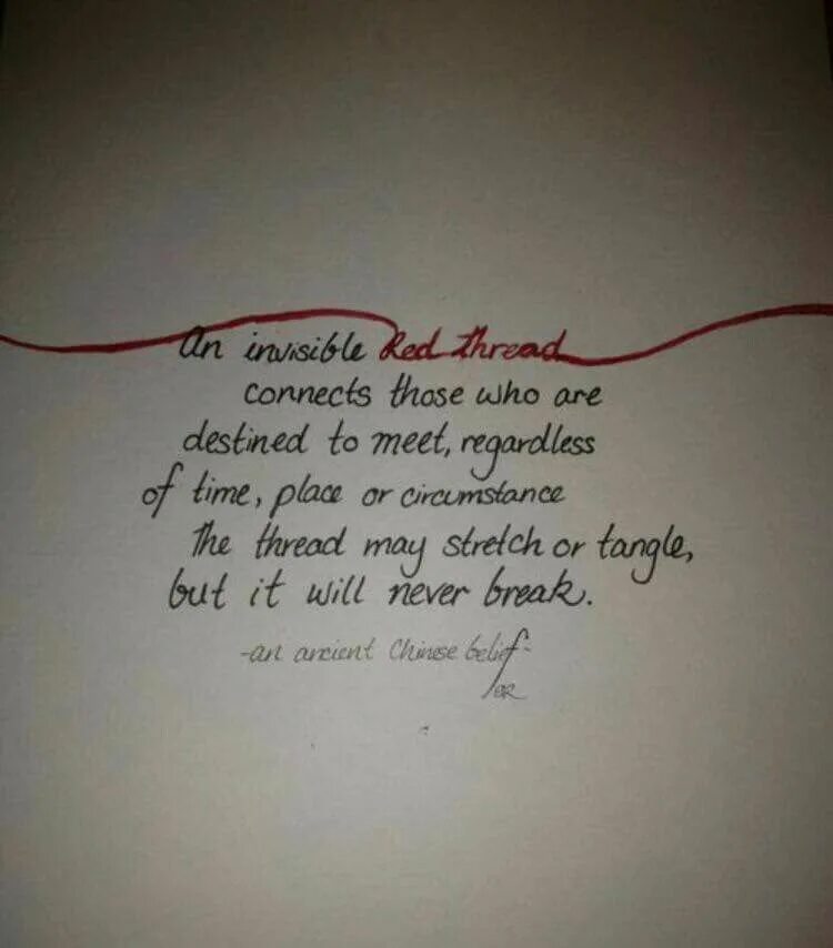 But you are never given to