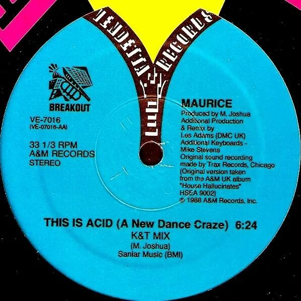 This is a recording. Maurice - this is acid a new dance craze. клуб acid. maurice joshua remix. this acid ain’t sh.