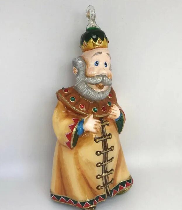 Елочная игрушка царь. Ариэль елочные игрушки король царь. Елочная игрушка царь элита салтан. Елочная игрушка царь. Елочная игрушка царь.