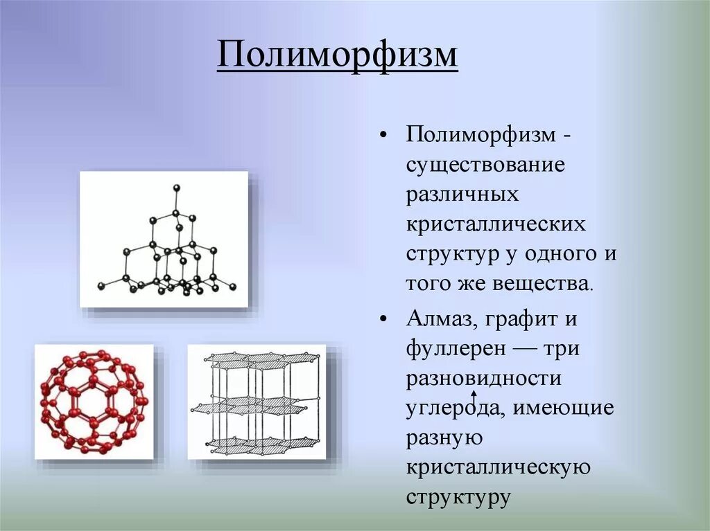 Можно ли назвать человека полиморфным. Полиморфизм углерода графит и Алмаз. Полиморфизм графит Алмаз. Аллотропия полиморфизм металлов. Полиморфизм примеры.