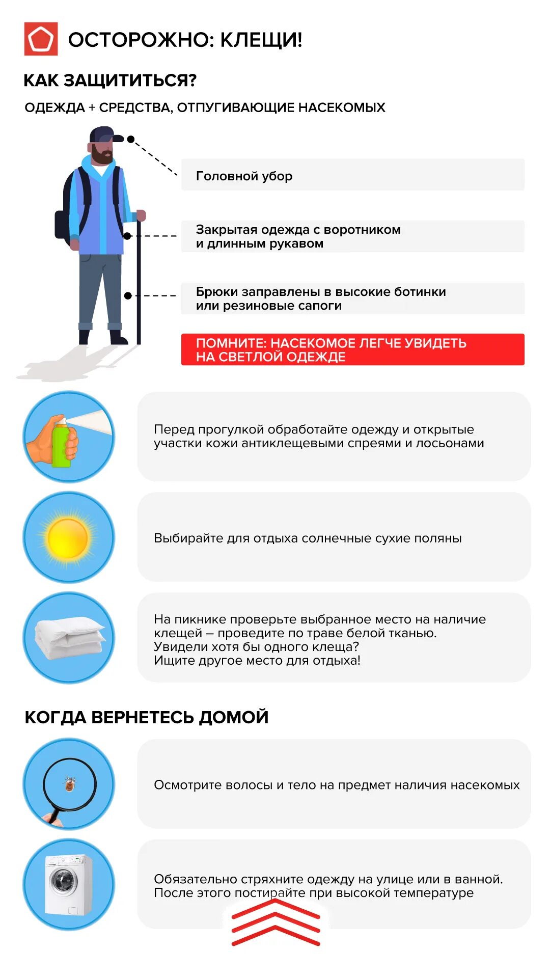Смыть клеща в унитаз