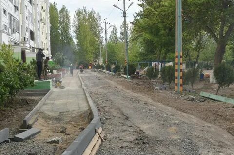 Капитальный ремонт территория
