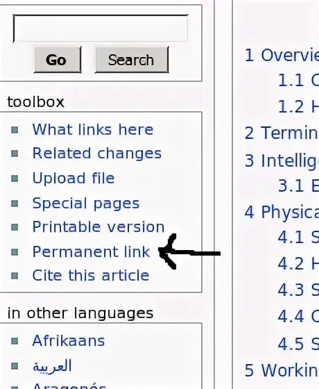 Permanent link. Permanent link