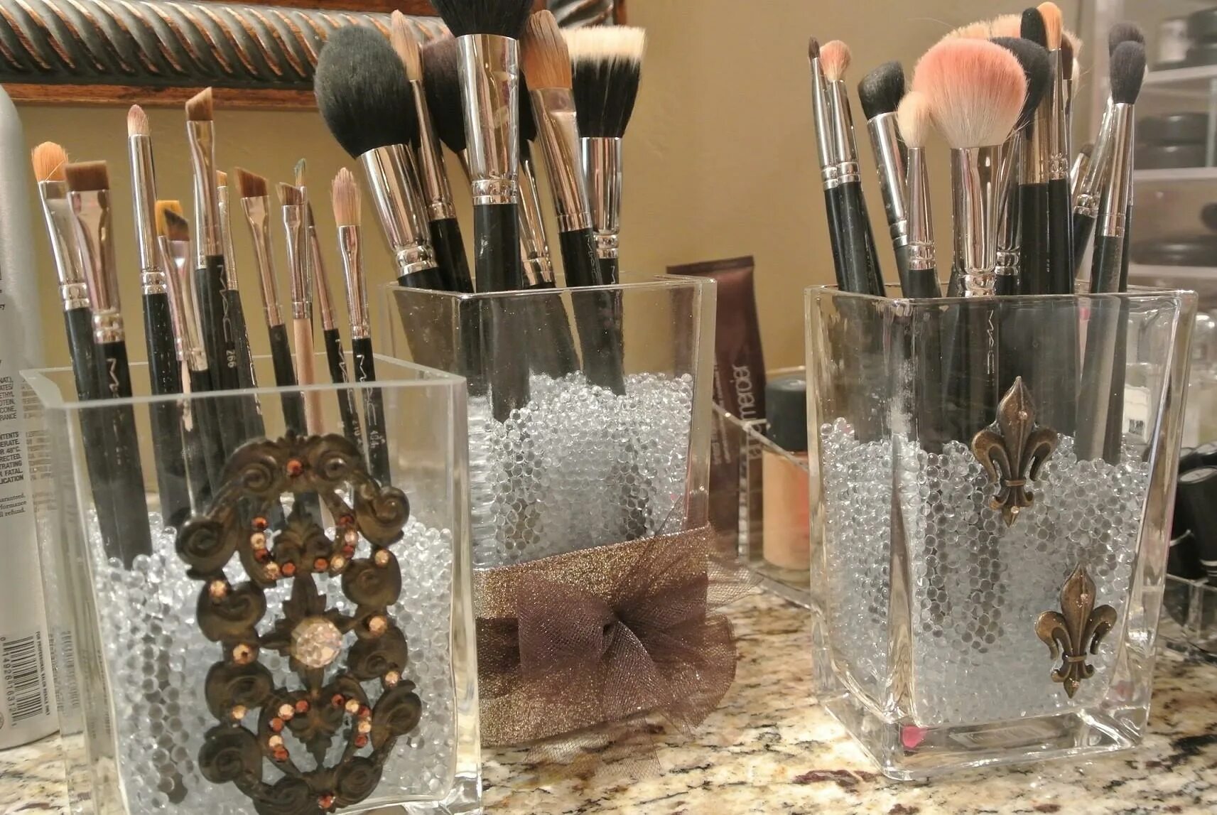 Jar with Brushes