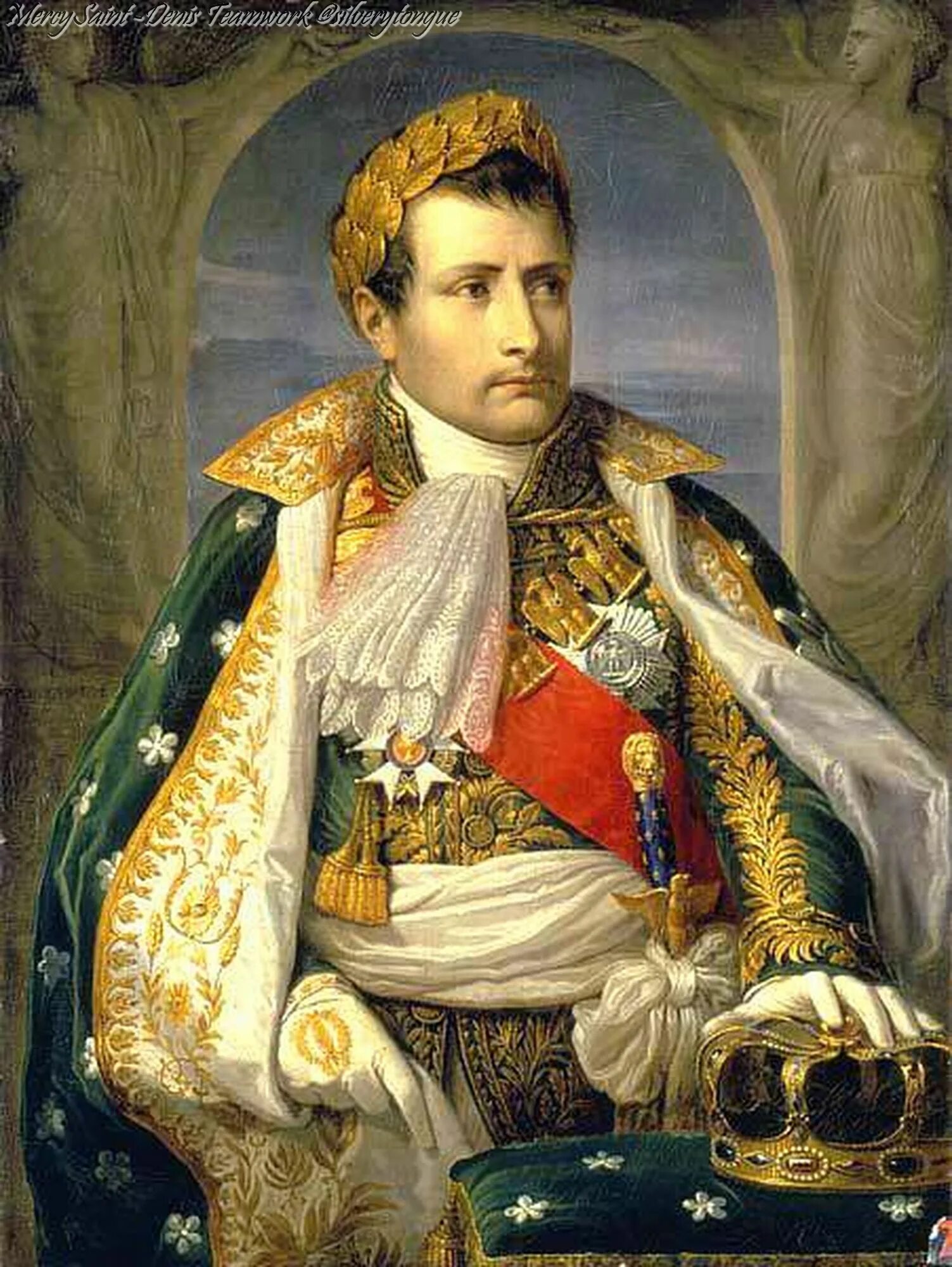 Benda napoleon. Андреа Аппиани Наполеон. Андреа Аппиани портрет Наполеона. Наполеон Бонапарт портрет. Бонапарт парадный портрет.