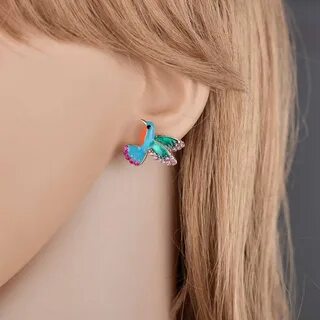 Детские модные серьги