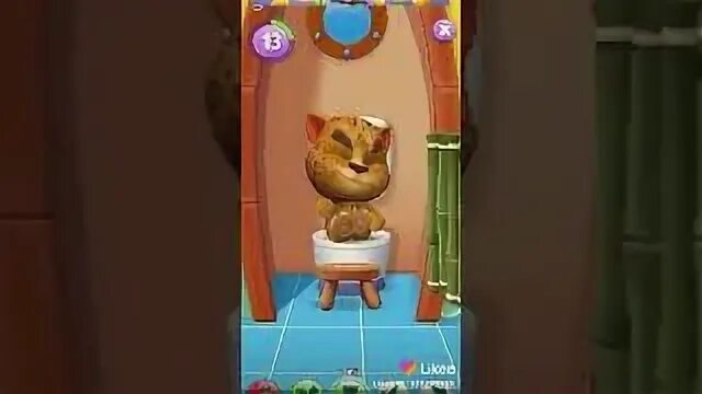 Том какает