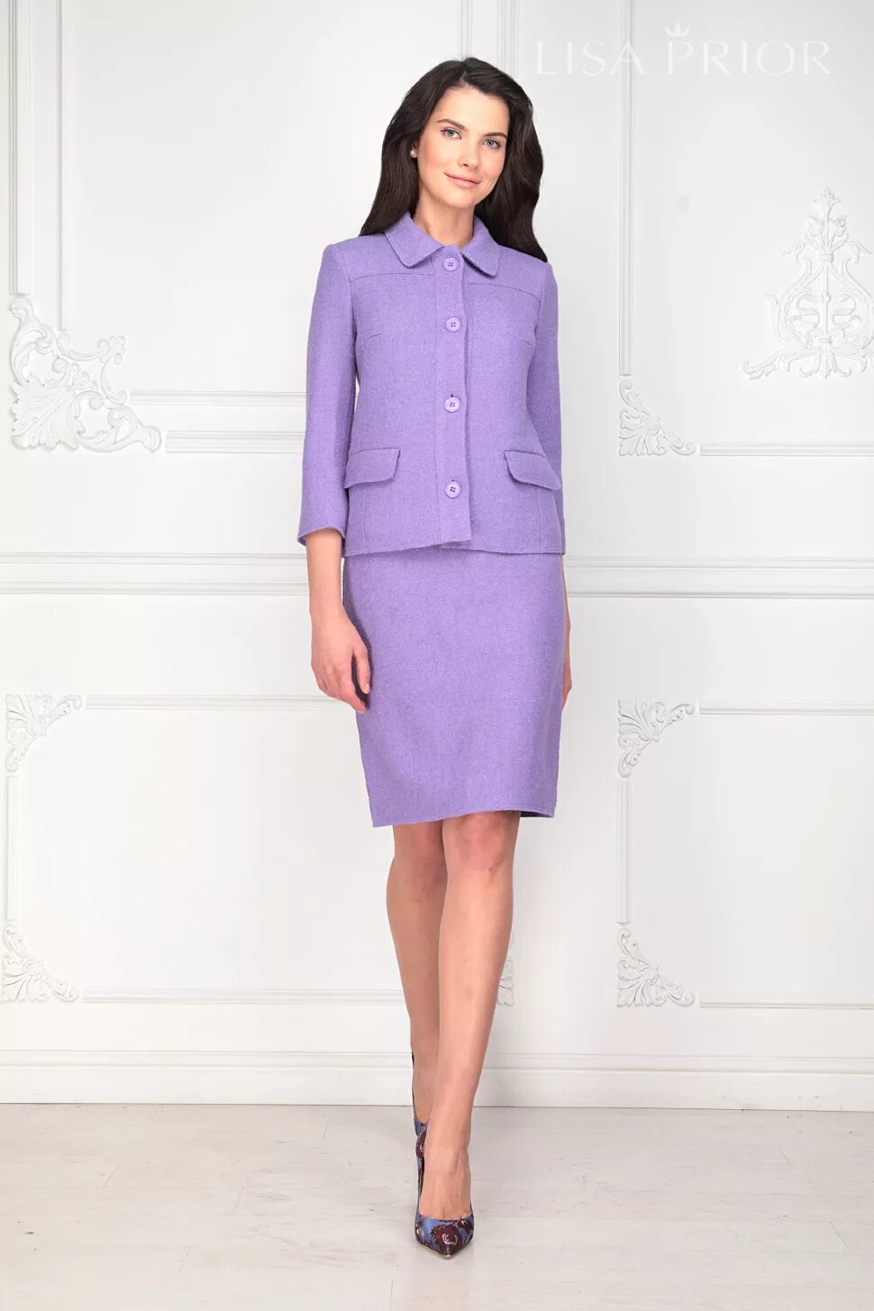 юбочный костюм ninele арт: 589548. желтый деловой костюм. юбочный костюм женский. костюм с юбкой. жёлтый й женский костюм.