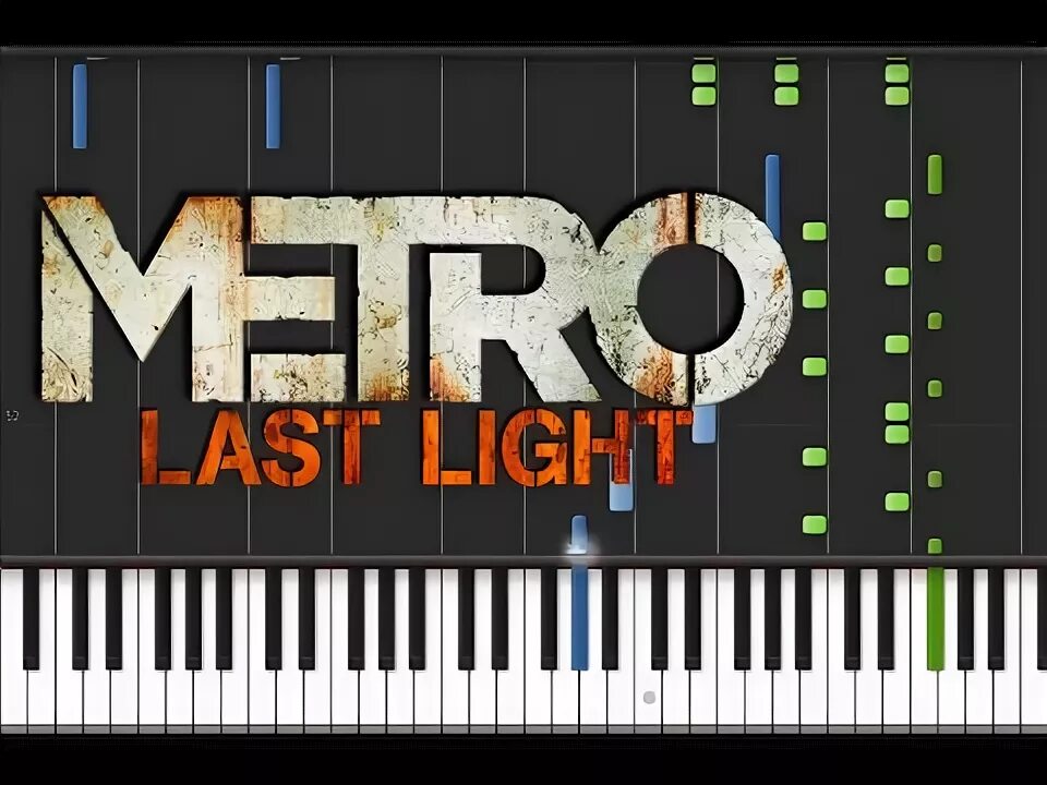 Метро Ноты на пианино. Metro last Light на пианино. Заставка метро рояль. Метро исход на пианино. Ласт лайт табы