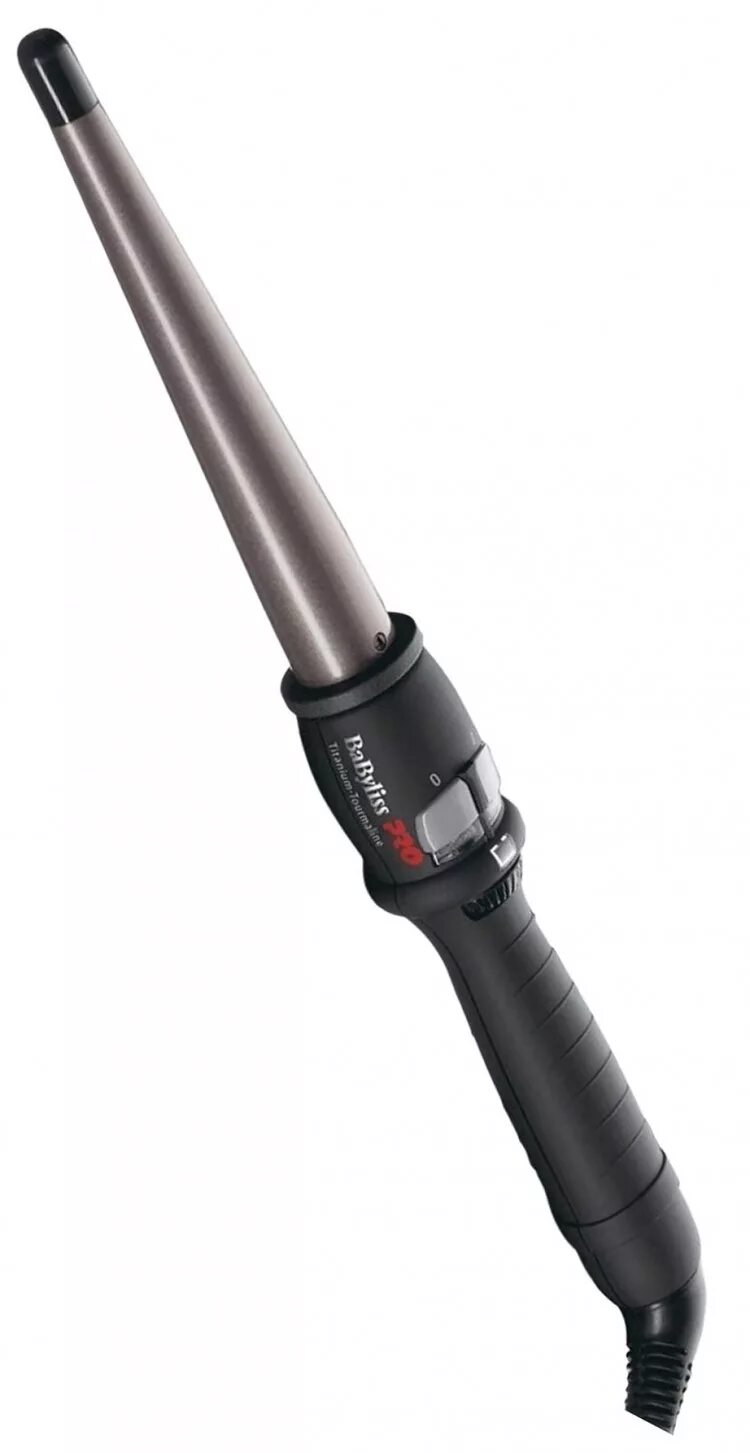 Конусная плойка бебилис. Конусная плойка babyliss pro titanium tourmaline bab2281tte. плойка-конус для волос titanium tourmaline pro babyliss bab2281tte. babyliss pro titanium tourmaline bab2281tte, с терморегулятором 19-32 мм. babyliss pro bab2280tte.