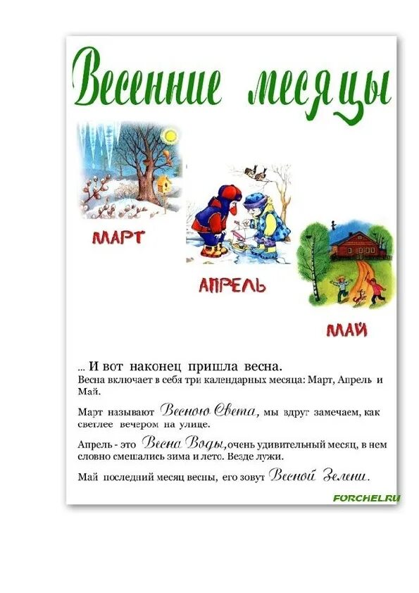 Апрель папка передвижка
