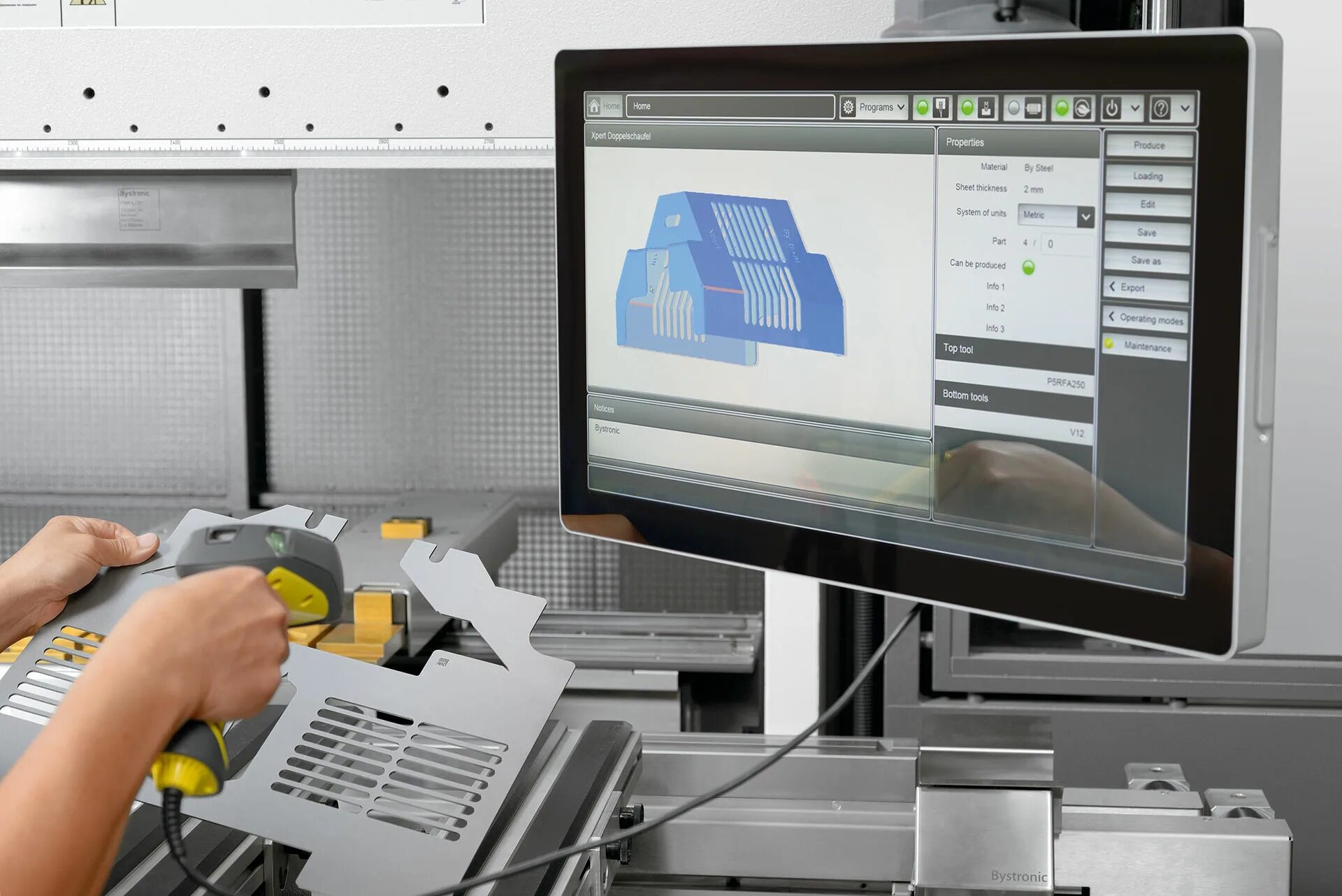 Help press. Листогибочный пресс bystronic xpert. отк автоматизация. технология new press. bystronic laser ag ch-3362.