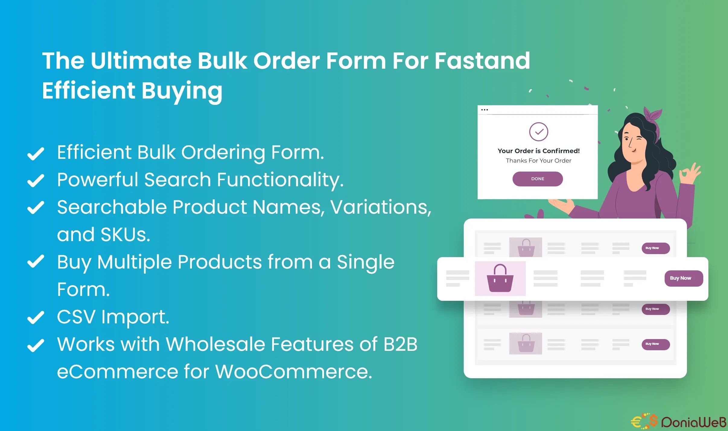 Woocommerce ordering