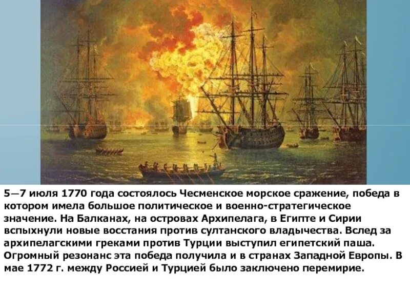 Чесменское сражение 7 июля 1770 года. Июль 1770.победа в Чесменском морском сражении. 7 Июля день воинской славы России Чесменское сражение. 300 Лет российского флота Чесменское сражение 1770. Чесменская битва презентация