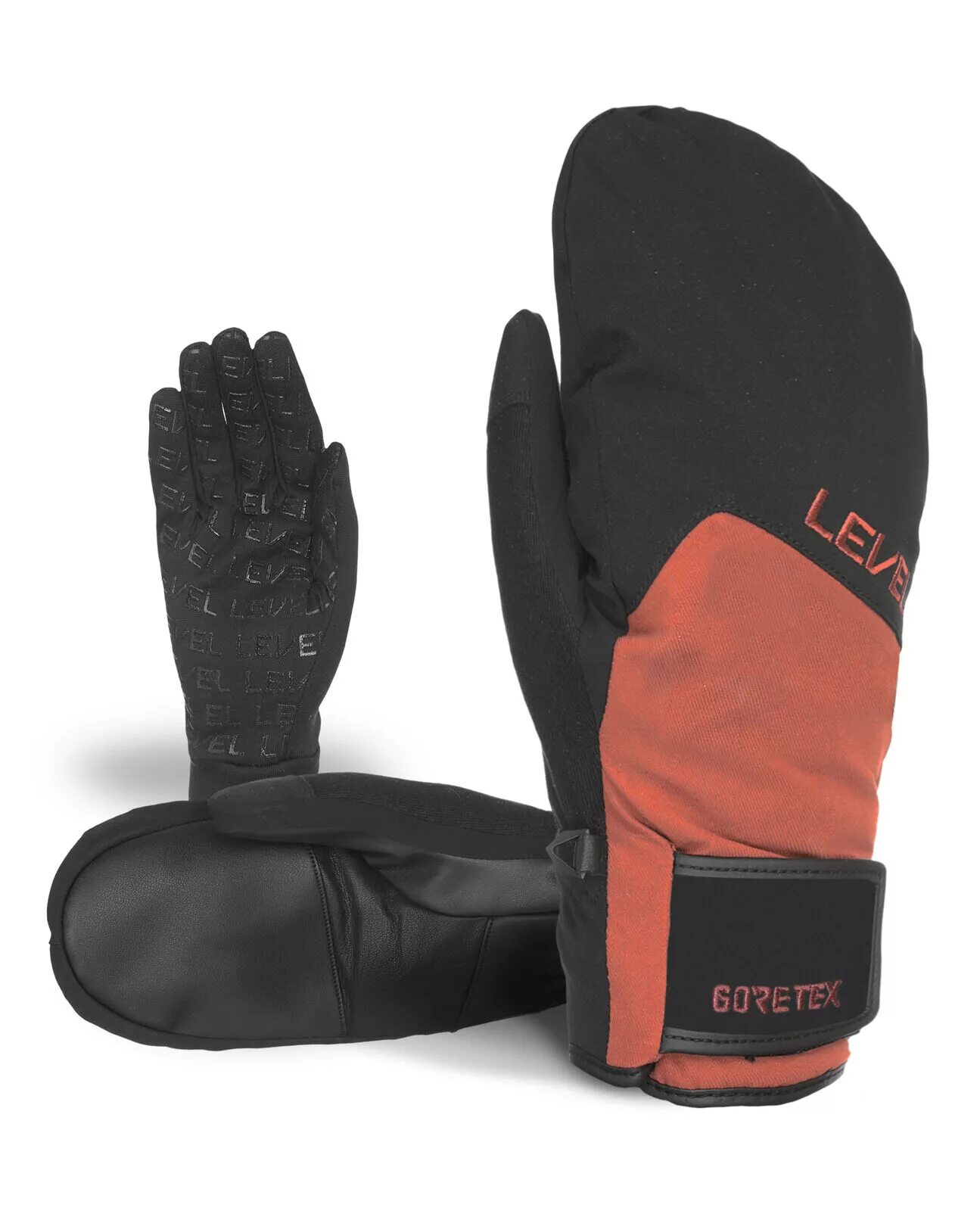 Перчатки level. Варежки Volcom 91 Gore-Tex Mitt. Варежки Level half Pipe Mitt Gore-Tex. Варежки Level Biomex. Перчатки левел сноубордические.