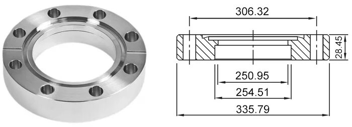 фланец с резьбовым хвостовиком. фланцы отверстия под болты. переходной фланец 159 80.