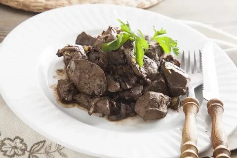 Сырая печень рецепт