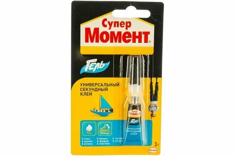 Клей гель 3 г момент