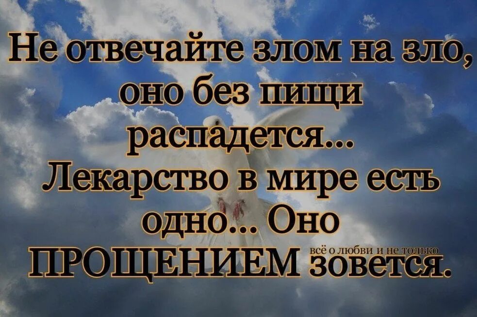 Прощение принят